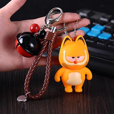 卡通搪胶加菲猫挂饰