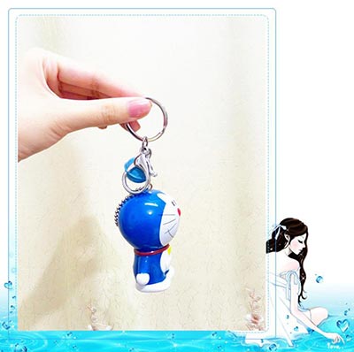 搪胶哆啦A梦叮当猫挂件订做