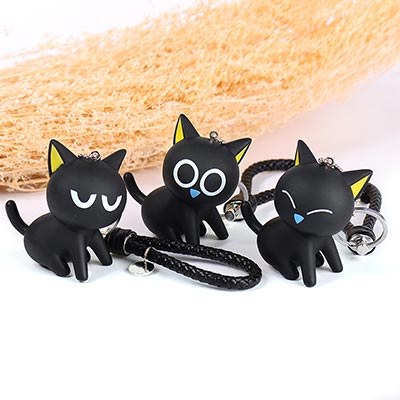 司猫钥匙扣挂件订做