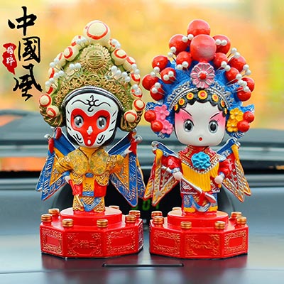 汽车摆件摇头公仔定制