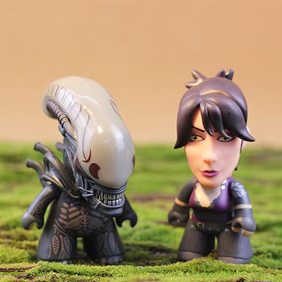 异形Q版搪胶手办定做