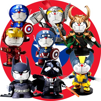 哆啦A梦手办模型订做