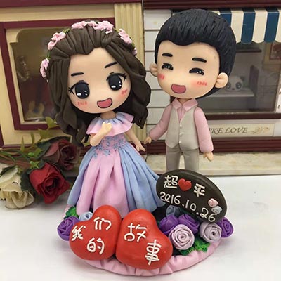 diy软陶人偶定制