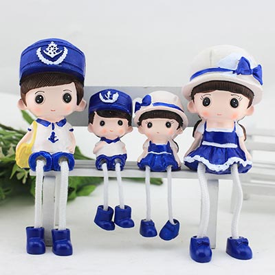 树脂吊脚娃娃定做