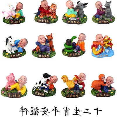 小和尚12生肖公仔定做