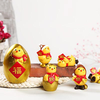 五福小鸡公仔定做