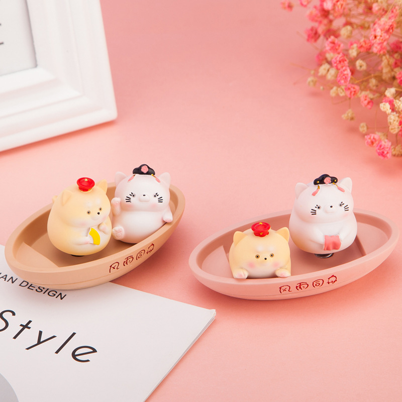 新年新款公仔摆件 新老鼠年精品店树脂工艺礼品