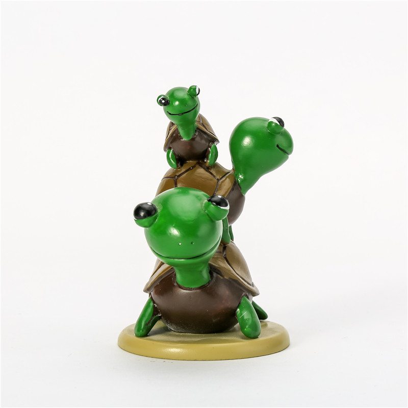 2020年12月 绿龟树脂玩具摆件定制