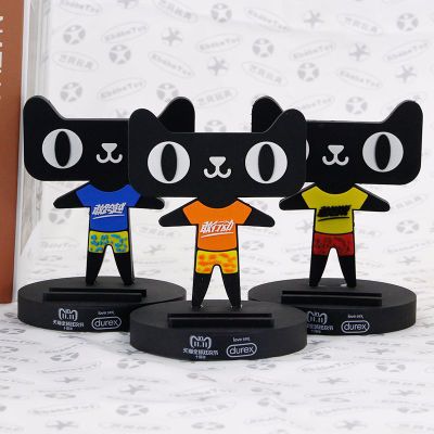 树脂PVC公仔定做 来图定做PVC手机支架 定制树脂公仔桌面树脂工艺品